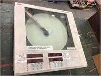 Abb Commander 1900 Temperature Chart Recorder