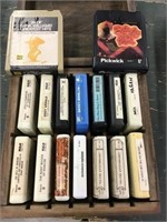 8 Track Assortment In Wood Case