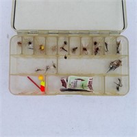 Fly Fishing Flies in Orvis Storage Box