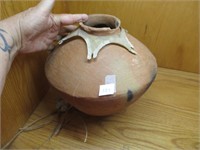 Clay Pot With Crack