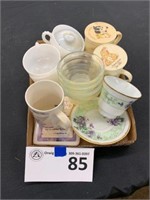 Misc. Cups, Mugs, Ramekins, Decorations- Flat