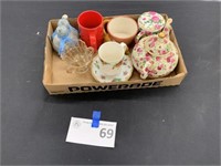 Misc. Teapots, Teacups, Mugs- Flat