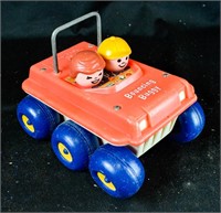 VINTAGE FISHER PRICE BOUNCING BUGGY