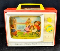 FISHER PRICE #114 1965 TV TELEVISION