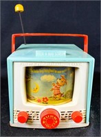 RARE VINTAGE PEEK-A-BOO SCREEN FISHER PRICE