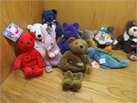 Variety Of Stuffed Animals