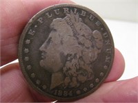 1884 USA $1 coin