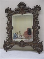 Bradley & Hubbard bevelled figural mirror