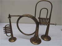 Decorative horns group, some dents