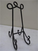 Iron table easel/display rack
