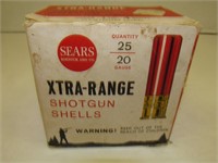 Sears 20 Ga #4 shot, 17 rounds