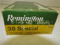 Remington 38 Special 148 gr Lead Wadcutter
