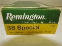 Remington 38 Special 148 gr Lead Wadcutter