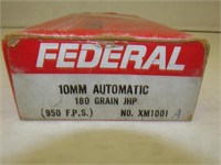 Federal 10 mm Automatic 180 gr JHP
