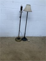(2) Metal Floor Lamps