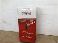 Vtg. 1940s/50s Coca Cola Refrigerator