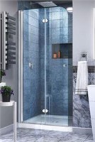 New DreamLine Aqua Fold Bifold Shower Door - 33.5-