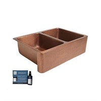Open Box  Sinkology K2A-1005ND-AMZ Rockwell Copper