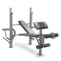 Open Box Marcy Standard Weight Bench with Leg Deve