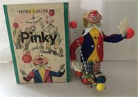 Pinky The Juggling Clown Battery Op Boxed.