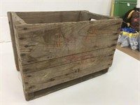 Cynar Antique Wooden Crate 17.5"x12"