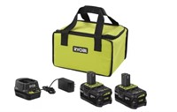 RYOBI 18V ONE+ Kit with (2) Batterry & charger