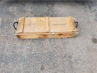 Wooden Ammo Box