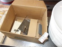 Box of misc. Locks and hidges