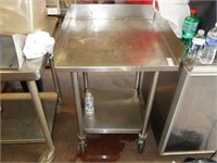 Stainless Equipment Stand with Stainless under she