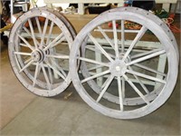 4 wagon wheels