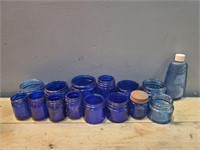 Vintage Blue Glass