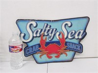 Salt Sea Craf Shack Sign Metal