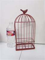 Cage Decor Metal Bird Top