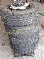 Set of 4 Michelin 16" Tires on Rims