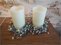 Battery Candles & Candle Rings