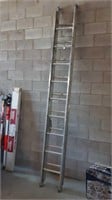 10' (20') Aluminum extension step ladder