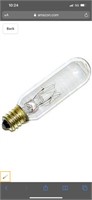 *15W 130V Clear Tubular Light Bulb (6 pack)