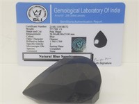 572.50 Cts Natural Blue Sapphire. GLI Cert