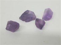 93 Cts Raw Assorted Amethysts