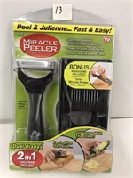 New Miracle Peeler with Dual Blades