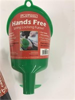 (2x Bid) New Hands Free Spring locking Funnel