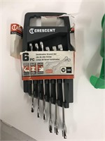 New 6pc Cresent Combination wrench Set
