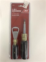 New Ace 11-in-1 Screwdriver with bottle opener