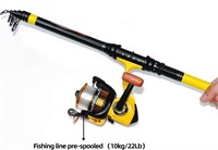 RICHCAT Fishing Rod and Reel Combo