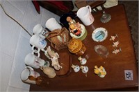 LOT OF COLLECTABLES & FIGURINES