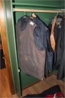Carhartt vest and jacket