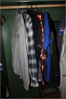 Group of mens clothes