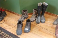 Group of boots