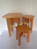 Vintage Table Trio