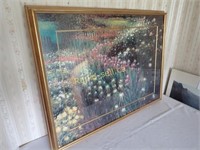 Framed Floral Garden